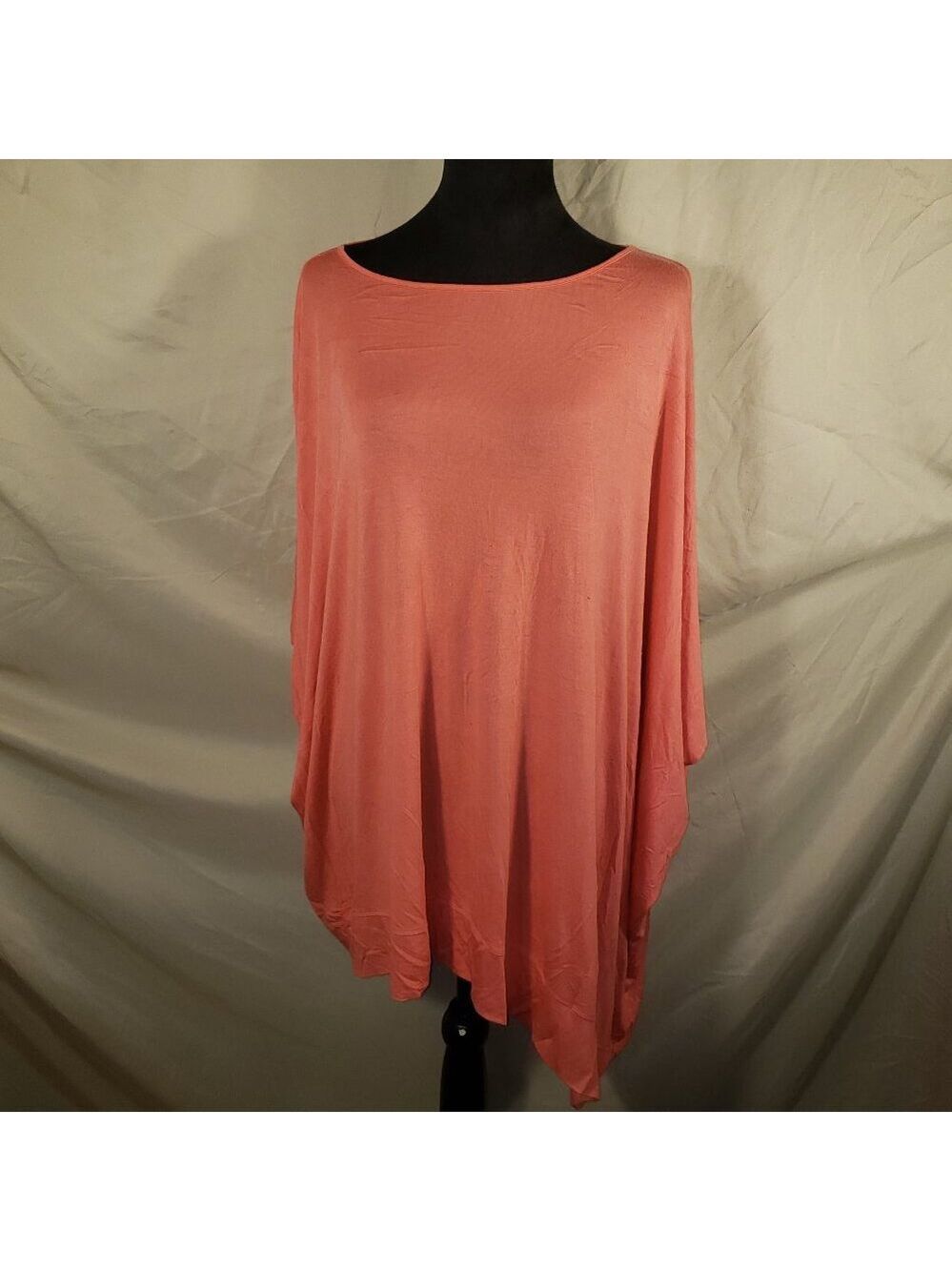DG2 by Diane Gilman Coral Pink Oversized Top - M/L